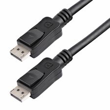 StarTech.com DisplayPort Audio/Video Cable - 15 ft DisplayPort A/V Cable for Audio/Video Device, Monitor - 21.6 Gbit/s - Supports up to 4096 x 2160 - Black