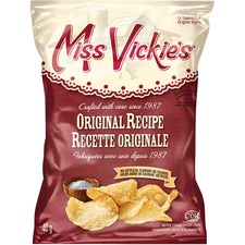 Miss Vickie's Original Potato Chips - Original - 40 g - 40 / Box