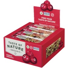 Taste of Nature VND04MI222CRA Snack Bars
