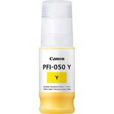 Canon PFI-050 Y Original Inkjet Ink Cartridge - Yellow Pack - 70 mL