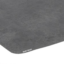 Mat Tech Anti-fatigue Mat - 36" (914.40 mm) Length x 24" (609.60 mm) Width x 0.560" (14.22 mm) Thickness - Foam - Gray - 1Each