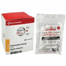 First Aid Central FXX125006SC4 Examination Gloves