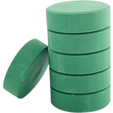 DBLG Import Inc Dark Green Tempera Paint Blocks - Block - Dark Green - 6 / Pack