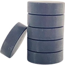 DBLG Import Inc Black Tempera Paint Blocks - Block - Black - 6 / Pack