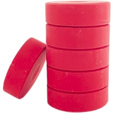 DBLG Import Inc Red Tempera Paint Blocks - Block - Red - 6 / Pack