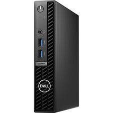 Dell OptiPlex 7000 7010 Desktop Computer - Intel Core i3 13th Gen i3-13100T Quad-core (4 Core) 2.50 GHz - 8 GB RAM DDR4 SDRAM - 256 GB M.2 PCI Express NVMe SSD - Micro PC