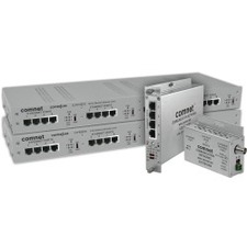 Comnet Ethernet-over-Copper Extender With Pass-Through PoE