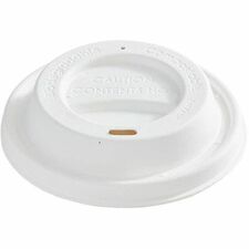 Eco Guardian 10 oz - 20 oz Fibre Dome, Sip Top Lid for Paper Cup