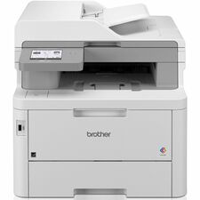 Brother Workhorse MFC-L8395CDW Wired & Wireless Laser Multifunction Printer - Color - Copier/Fax/Printer/Scanner - 31 ppm Mono/31 ppm Color Print - 2400 x 600 dpi class - Automatic Duplex Print - Up to 50000 Pages Monthly - Color Flatbed/ADF Scanner - 1200 x 1200 dpi Optical Scan - Color Fax - Gigabit Ethernet - Wireless LAN - Apple AirPrint, Wi-Fi Direct, Brother Mobile Connect, Mopria - USB - For Plain Paper Print - 1 Each