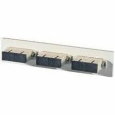 Ortronics Fib-Cop II Bottom Adapter Plate, 3-SC Duplex (6 Fibers) Multimode, Beige adapter