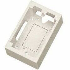 Ortronics Mounting Box for Faceplate, Cable - Black