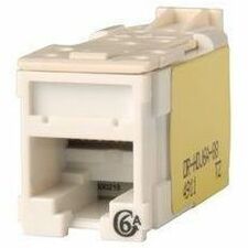 Ortronics Clarity High Density Jack (HDJ) CAT6A, T568A/B, White, 25 Pack