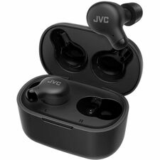 JVC HA-A18T-B True Wireless Memory Foam Earphones - Black - Stereo - True Wireless - Bluetooth - 32.8 ft - 16 Ohm - 20 Hz - 20 kHz - Earbud - Binaural - In-ear - Black