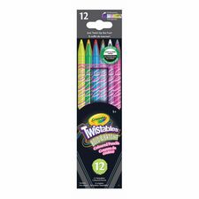 Crayola Twistables Coloured Pencils - 12 / Pack