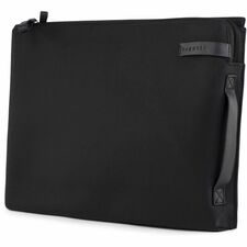 bugatti Madison Carrying Case (Sleeve) for 15.6" Notebook - Black - RFID Resistant - Nylon, Vegan Leather Body - Handle - 1" (25.40 mm) Height x 11.25" (285.75 mm) Width x 15.50" (393.70 mm) Depth - 1 Each