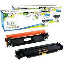 Fuzion Laser Toner Cartridge/Drum Kit - Alternative for HP CF217A, CF219A - Black - 2 / Pack - 1600, 12000
