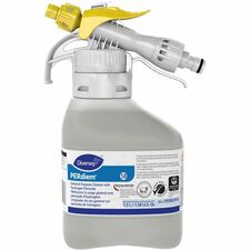 PERdiem General Purpose Cleaner with Hydrogen Peroxide - For Floor, Bathroom, Glass, Hard Surface, Marble Floor - Concentrate - 1.50 L - 2 pH - Odorless, Heavy Duty, Phosphorous-free, Dye-free, Fragrance-free - Clear - 2 Pack