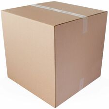 Crownhill Shipping Case - External Dimensions: 18" (457.20 mm) Length x 18" (457.20 mm) Width x 18" (457.20 mm) Height - 32 ECT - Corrugated - Brown Kraft - For Shipping, Storage - Recycled - 15 / Pack