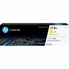 HP 218A Original Laser Toner Cartridge - Yellow - 1 Each - 1200 pages