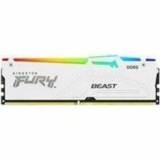 Kingston 16GB (1 x 16GB) DDR5 6000MT/s CL30 FURY Beast White RGB EXPO