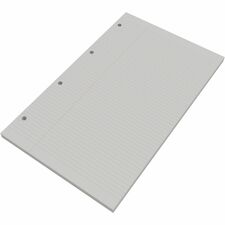 Davis Group Handwriting Sheet - Ruled Front Ruling - 4 Hole(s) - White Paper - 100 / Pack