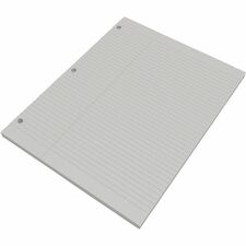 Davis Group Handwriting Sheet - Ruled Front Ruling - 3 Hole(s) - White Paper - 100 / Pack