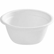 Globe Portion Cups Bagasse Compostable - 2 OZ / White - 59.15 mL - White - Sugarcane Fiber, Bagasse - Lunch, Hot Food, Cold Food 2000/Case - 59.15 mL - White - Sugarcane Fiber, Bagasse - Lunch, Hot Food, Cold Food - 100 / Pack