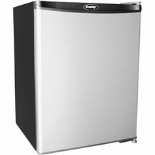Danby 2.2 cu. ft. Compact Fridge in Stainless Steel - 62.30 L - Auto-defrost - Reversible - 62.30 L Net Refrigerator Capacity - 208 kWh per Year - Stainless Steel - 40 dB Noise