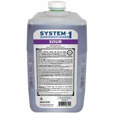 Diversey Sour- Laundry Neutralizer - For Multipurpose - Concentrate - 3.10 L - 5.5 to 6.5 pH - Unscented, Non-yellowing - Purple - 2 / Carton