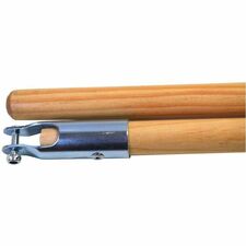 Globe 60 Inch Breakaway Dust Mop Handle - Wood - 1 Each