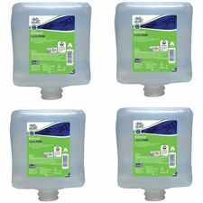 SC Johnson Estesol PURE Hand, Hair & Body - 2 L - Dirt Remover, Soil Remover, Oil Remover, Grease Remover, Grime Remover, Dust Remover - Multipurpose - Clear - Dye-free, Silicone-free, Bio-based, Fragrance-free - 4 / Carton