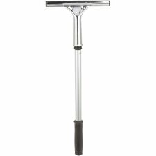 Scotch-Brite Squeegee, 410, 198 mm x 5 mm x 450 mm (7.8 in x 0.18 in x 17.7 in)Rubber Blade - 17.70" (449.58 mm) Handle7.80" (198.12 mm) Length - Heavy Duty, Dishwasher Safe, Heat Resistant, Flexible - Black, Silver, 1 EACH