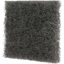 Scotch-Brite Griddle Polishing Pad, H-46-4X5.25, 100 mm x 130 mm (3.9 in x 5.1 in ) - 4" (101.60 mm) Width5.25" (133.35 mm) Length - Griddle, Cleaning - Heavy Duty, Long Lasting, Clog Resistant - Nylon, Resin - Gray - 20