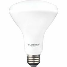 Luminus LED Lightbulb, BR30, 11W, Dimmable, Daylight, 1/Pk - 11 W - 65 W Incandescent Equivalent Wattage - 950 lm - BR30 Size - Daylight Light Color - 25000 Hour - 5000°K (8540°F) Color Temperature - Dimmable - 1 / Pack