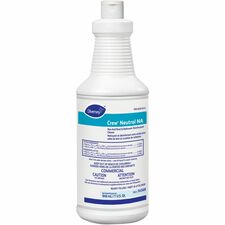 Diversey Crew Neutral NA Non-Acid Bowl & Bathroom Disinfectant Cleaner - For Multi Surface - Ready-To-Use - Liquid - 946 mL - Fresh Scent - Disinfectant, Deodorize, Non-abrasive - Blue - 12 / Pack