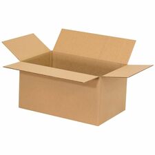 SPC Storage Case - External Dimensions: 9" (228.60 mm) Width x 9" (228.60 mm) Depth x 12" (304.80 mm) Height - Single Wall - 32 ECT - Stackable - Corrugated Cardboard - Kraft - For Shipping, Packages - 25 / Box