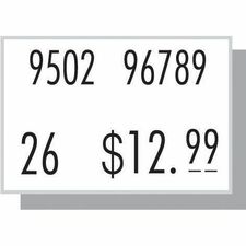 Avery Dennison Price Tag Label - White - 40000 / Box