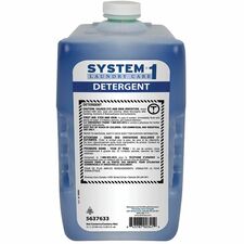 Diversey Laundry Detergent - For Laundry, Commercial, Dishwasher - Concentrate - Liquid - 3.10 L - 2 / Unit
