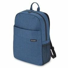 Kensington Simply Portable Lite Carrying Case (Backpack) for 16" Notebook - Navy Blue - Water Resistant, Strain Resistant - Polyester, Mesh Fabric Body - Shoulder Strap, Handle