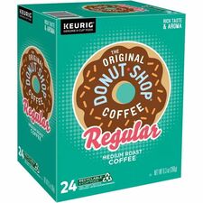 The Original Donut Shop� K-Cup Coffee - Compatible with Keurig Brewer - Medium - K-Cup - Regular - Kosher - 24 / Pack
