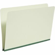Pendaflex Legal Recycled Top Tab File Folder - 8 1/2" (215.90 mm) x 14" (355.60 mm) - 200 Sheets Capacity - 1" (25.40 mm) Expansion - 22 pt. (7.74 mm) - Pressboard - Green - 65% Recycled - 1 / Unit