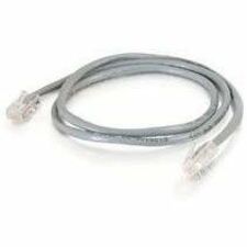 Quiktron Q-Series Patch Cords, CAT5E, Non-Booted, Gray, 4 FT