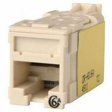 Ortronics Clarity High Density Jack (HDJ) CAT6A, T568A/B, Dark Gray