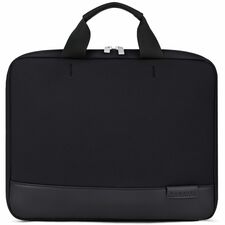 bugatti LOGAN Carrying Case (Sleeve) for 15.6" Notebook - Black - Polyester Body - Handle - 11.75" (298.45 mm) Height x 15.50" (393.70 mm) Width x 1.50" (38.10 mm) Depth - 1 Each