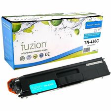 Brother TN436C Compatible Toner Super High Yield - Cyan - 6500