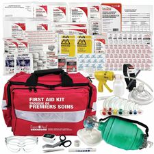 First Aid Central British Columbia Advanced First Aid Kit - Nylon Bag - 219 x Piece(s) - Nylon Case