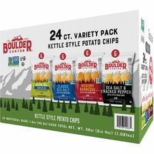 Utz Inventure Variety Pack - Non-GMO, Gluten-free - 1.50 oz / Bag - 24 / Carton