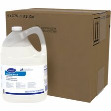 Diversey Vectra ProX Floor Finish - For Hard Floor, Polished Surface, Glazed Surface, Ceramic Tile Floor - Ready-To-Use - Liquid - 3.79 L - 8.6 pH - Ammonia Scent - Odor Resistant, Slip Resistant, Low VOC, Durable - Opaque Off White - 4