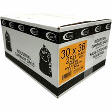 Eco II Garbage Bags - Eco II 30x36 0.65MIL Black Rolls Case of 250