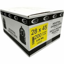 Eco II Garbage Bags - Eco II 28x45 0.90MIL Clear Tint Case of 200